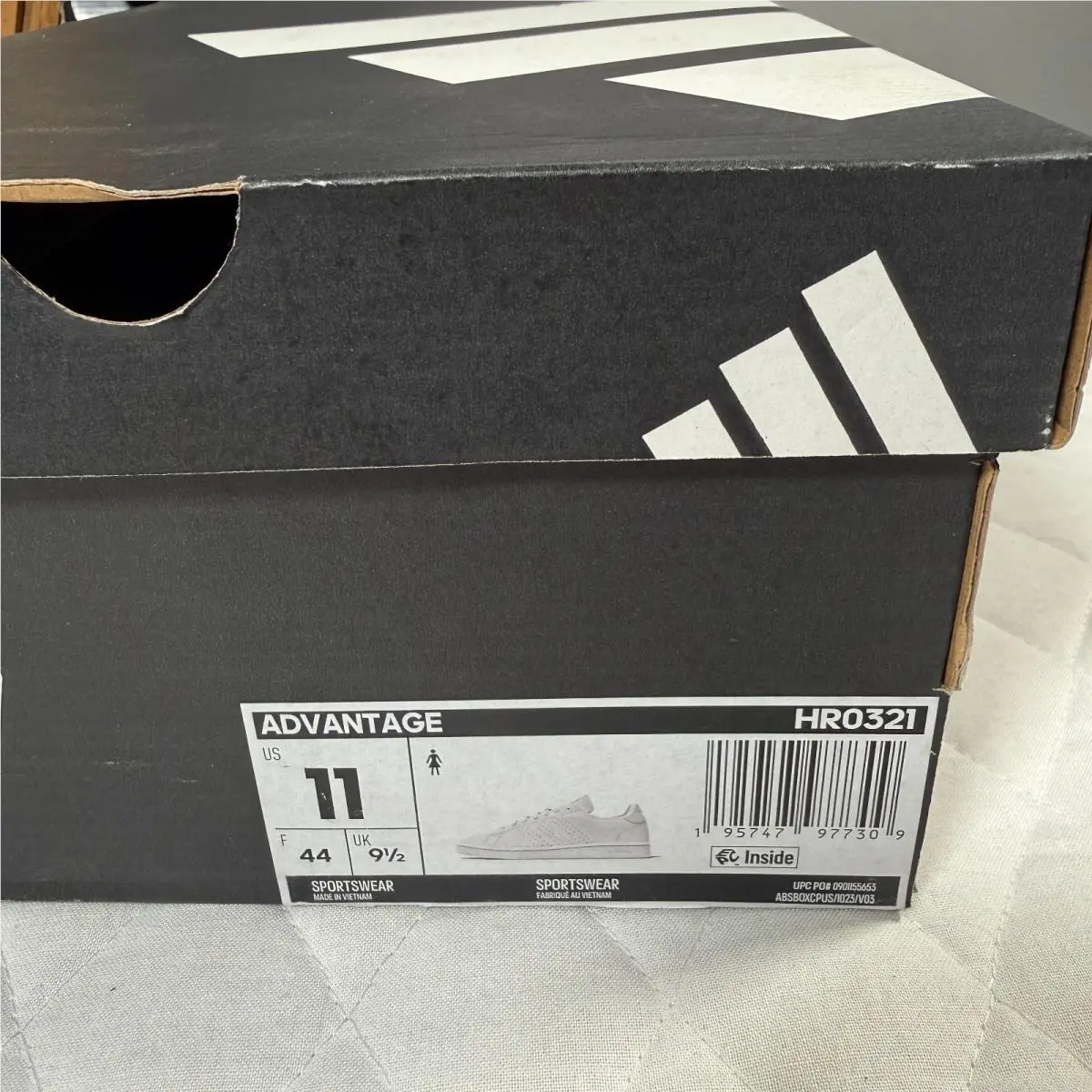 Adidas shoes - adidas Advantage - Advantage - White (UPC: 196465205491) 4