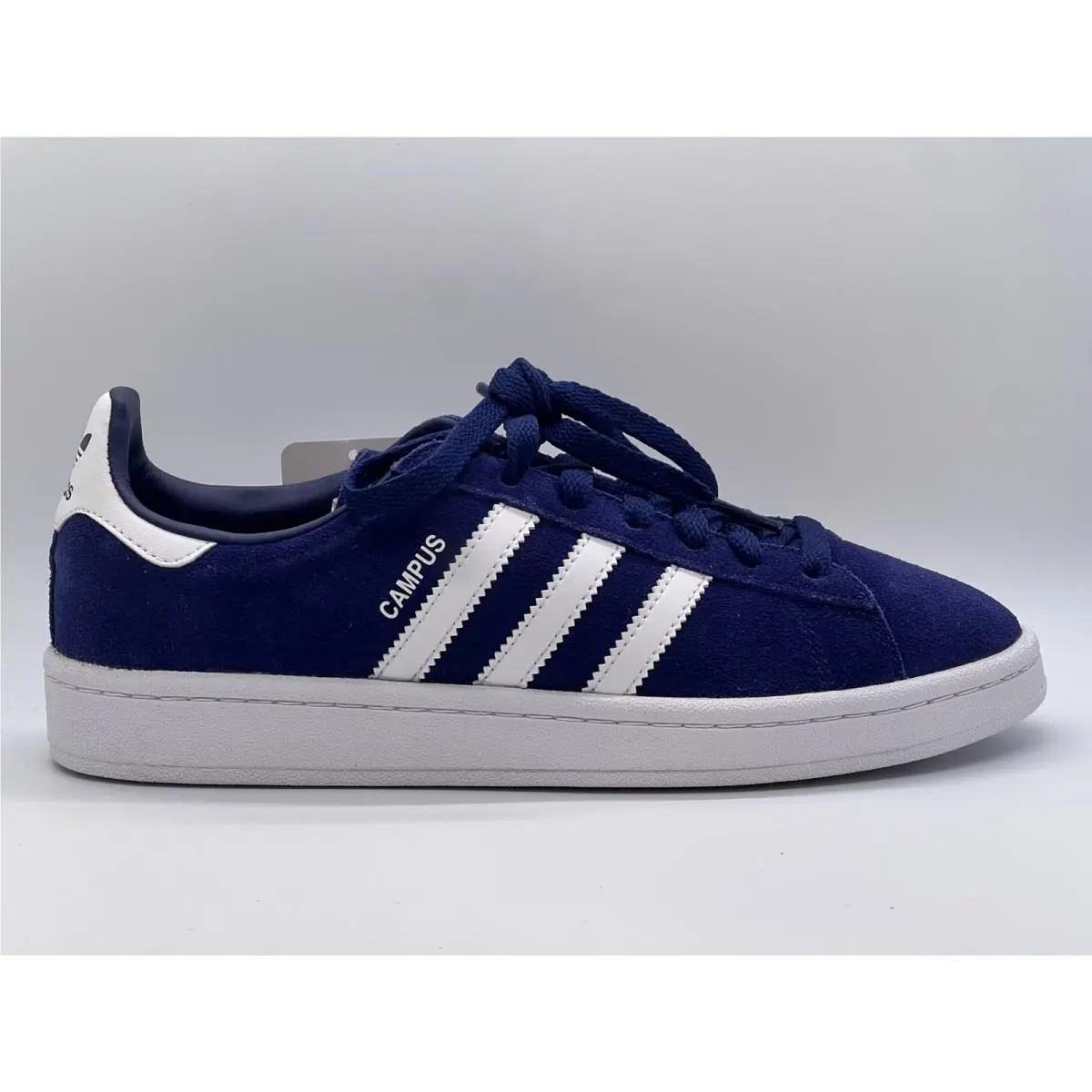 Adidas Campus J Juniors Size 6 / Women Size 7 Sneakers Navy Blue White