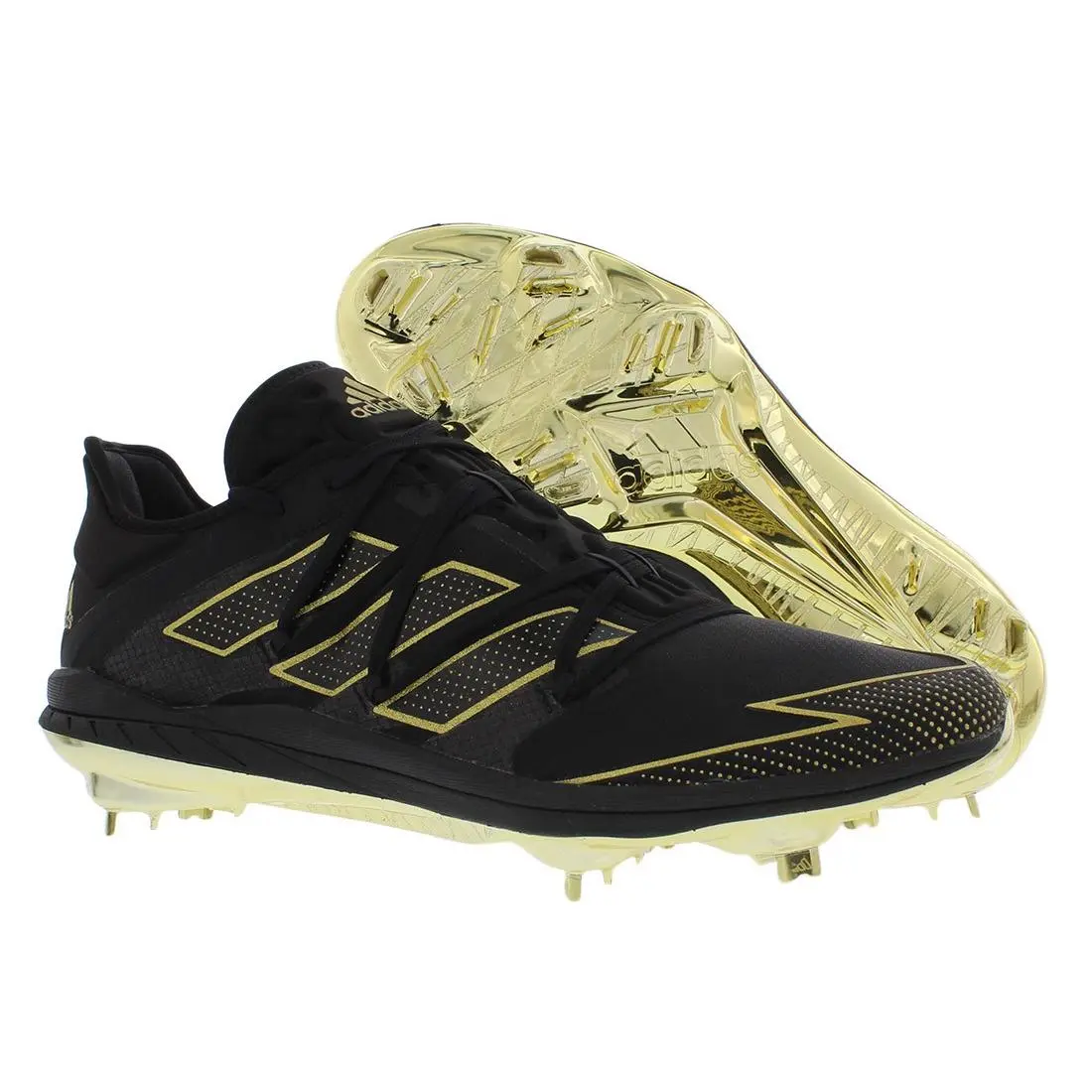 Adidas Afterburner 7 Gold Mens Shoes Size 13.5 Color: Black/gold
