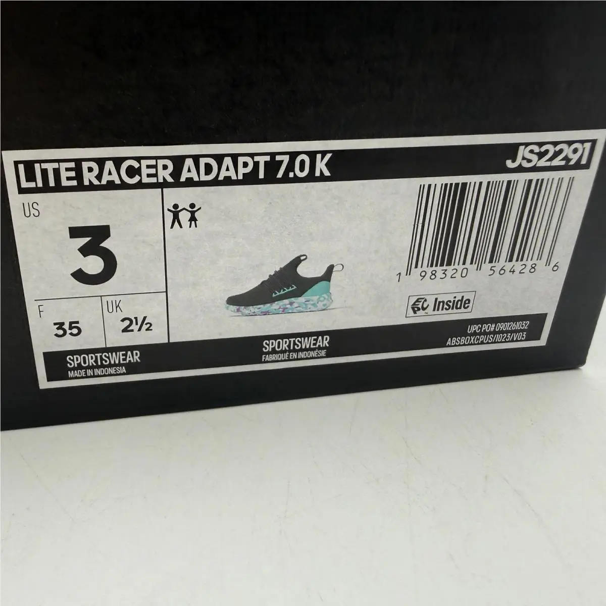 Adidas shoes - Lite Racer Adapt 7.0 K - Multicolor 0