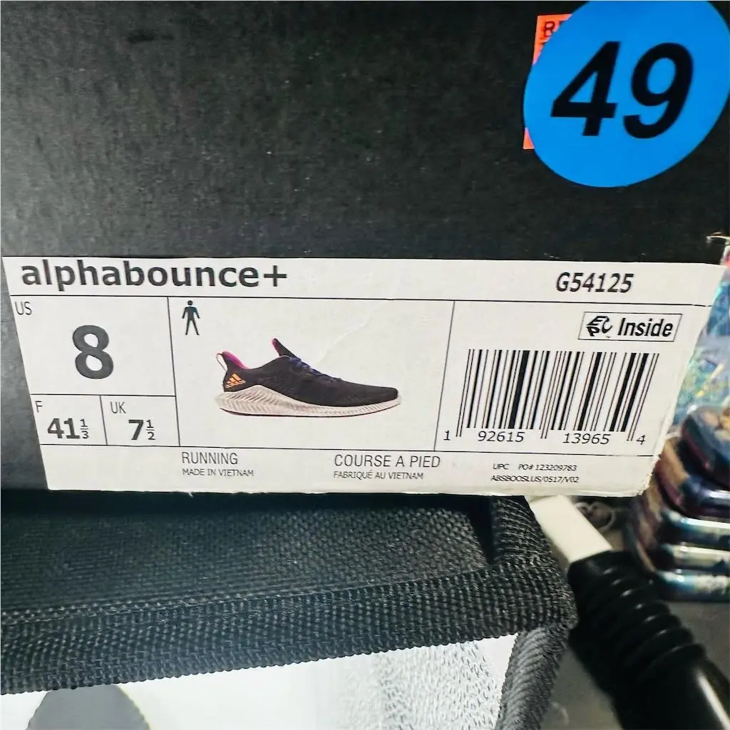 Adidas shoes - Alphabounce+ - G54125 - Black 7