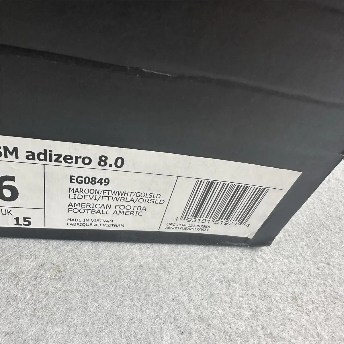 Adidas shoes - adidas adizero 8.0 - adizero - EG0849 - Red 9