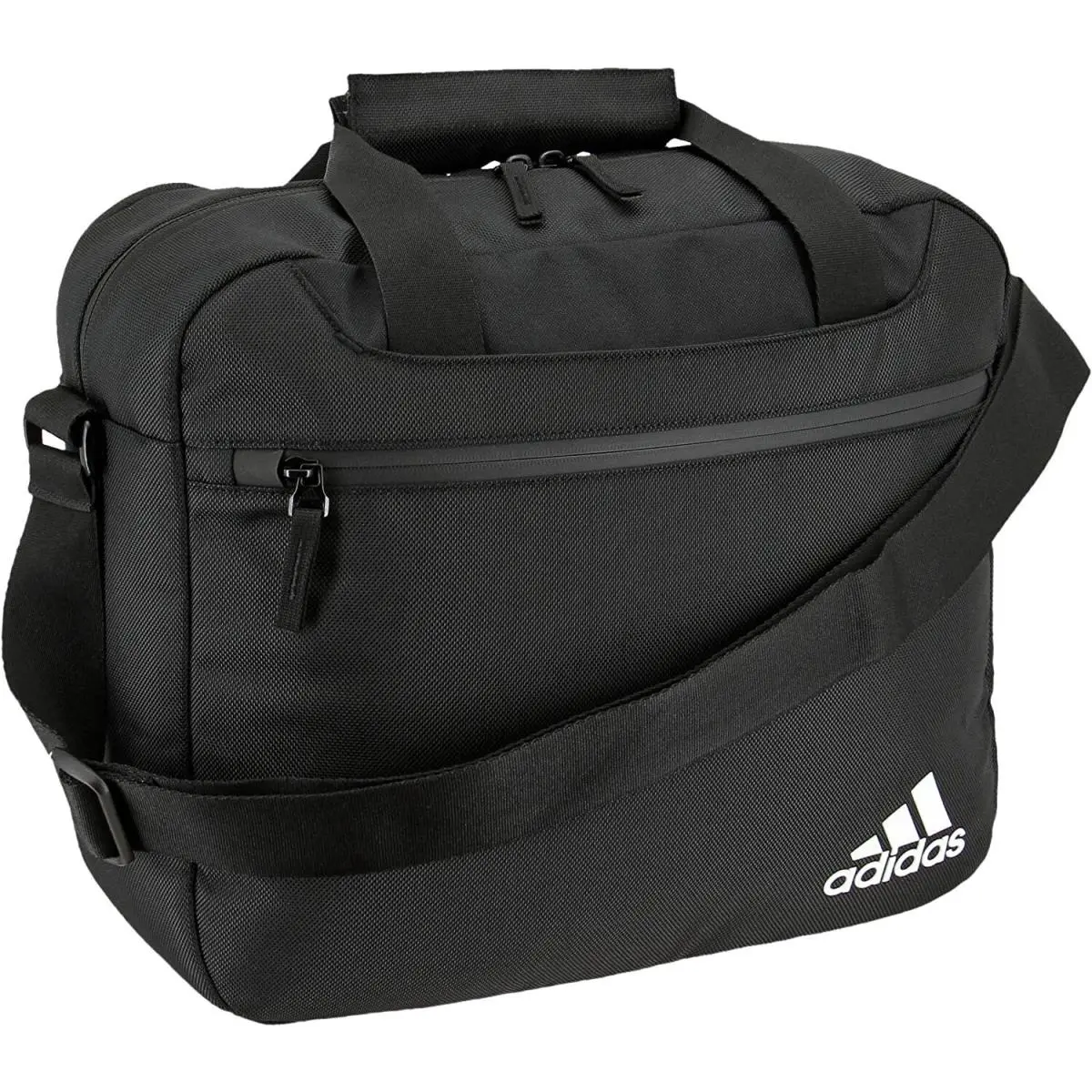 Adidas Stadium Messenger Bag Black Tote Shoulder B