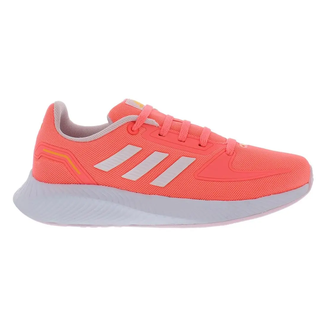 Adidas Runfalcon 2.0 Boys Shoes Size 5 Color: Orange/white