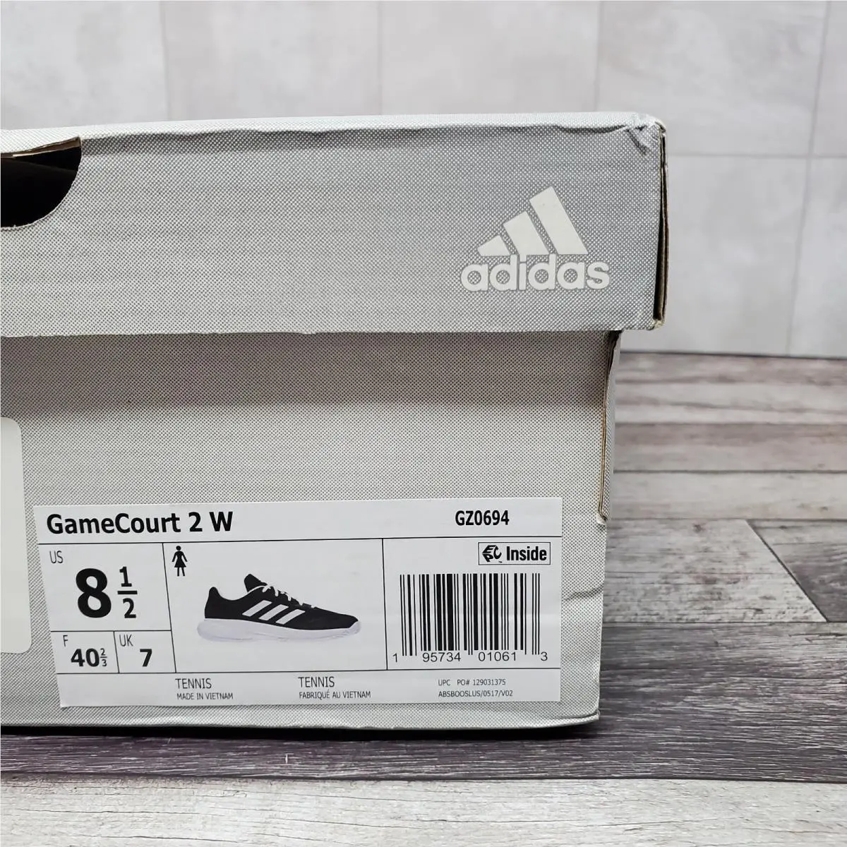 Adidas shoes - Adidas Gamecourt 2 - Gamecourt - GZ0694 - Black 8