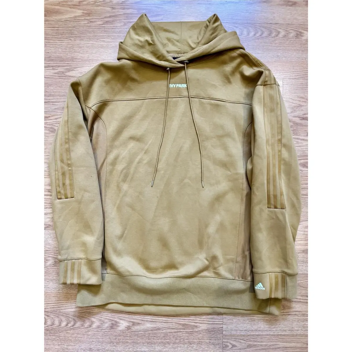 Adidas x Ivy Park Unisex 4ALL Hoodie Pullover Sweatshirt Brown Size XL