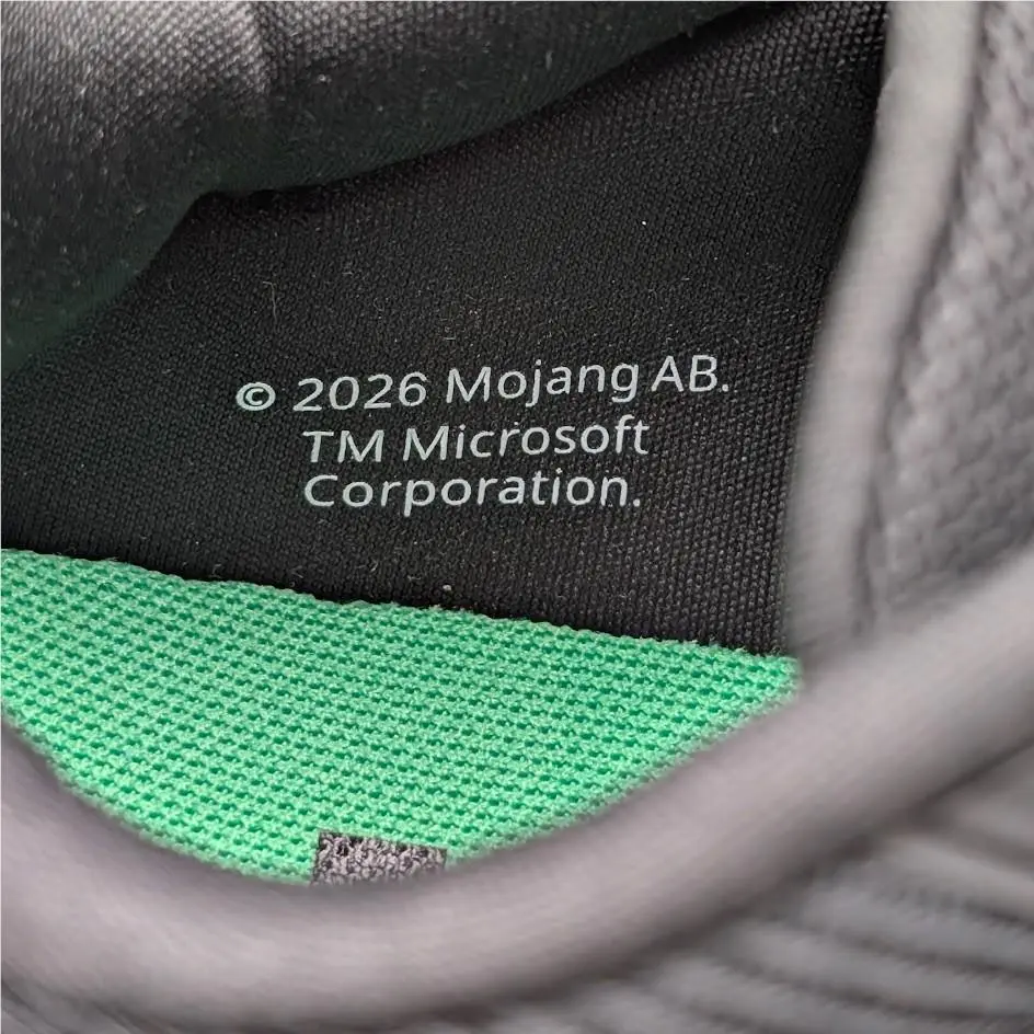 Adidas shoes - adidas Minecraft Fortarun EL C - JR1943 - Black / Green (UPC: 197617604131) 11