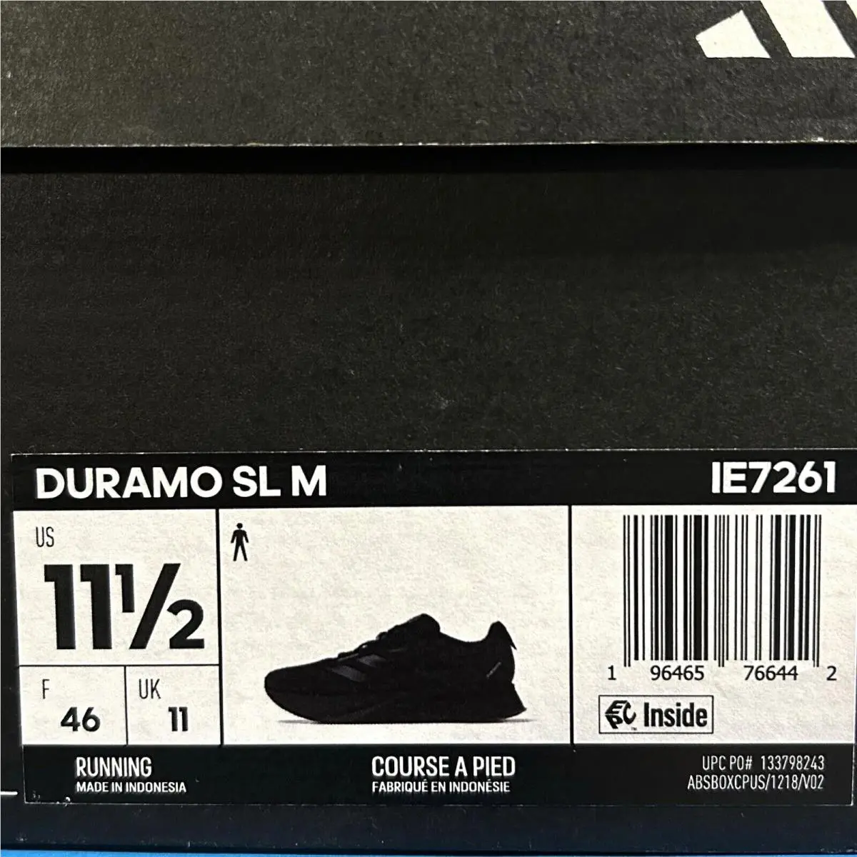 Adidas shoes - adidas Duramo SL - Duramo - IE7261 - Black (UPC: 196465766442) 8