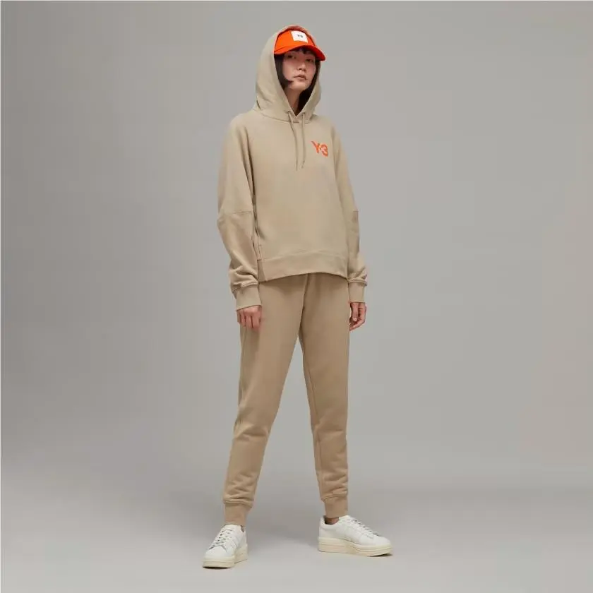 Adidas clothing - Classic Chest Logo Hoodie - Classic Chest Logo Hoodie - HT4728 - Beige 2