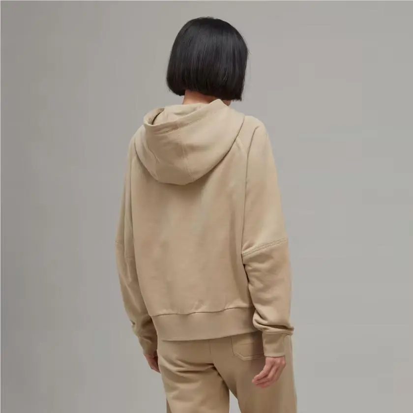 Adidas clothing - Classic Chest Logo Hoodie - Classic Chest Logo Hoodie - HT4728 - Beige 1