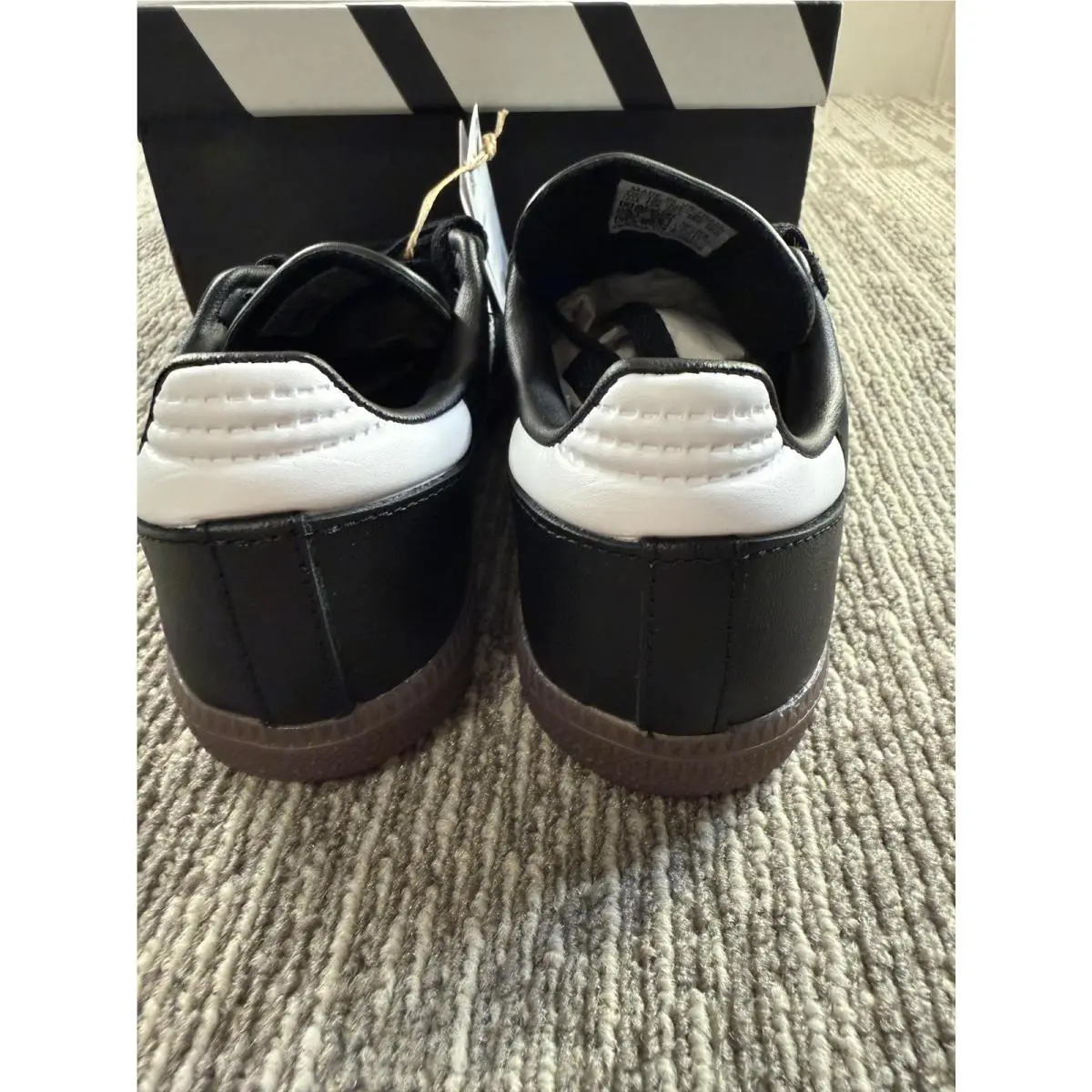 Adidas shoes - adidas Samba J - Samba - Black 3