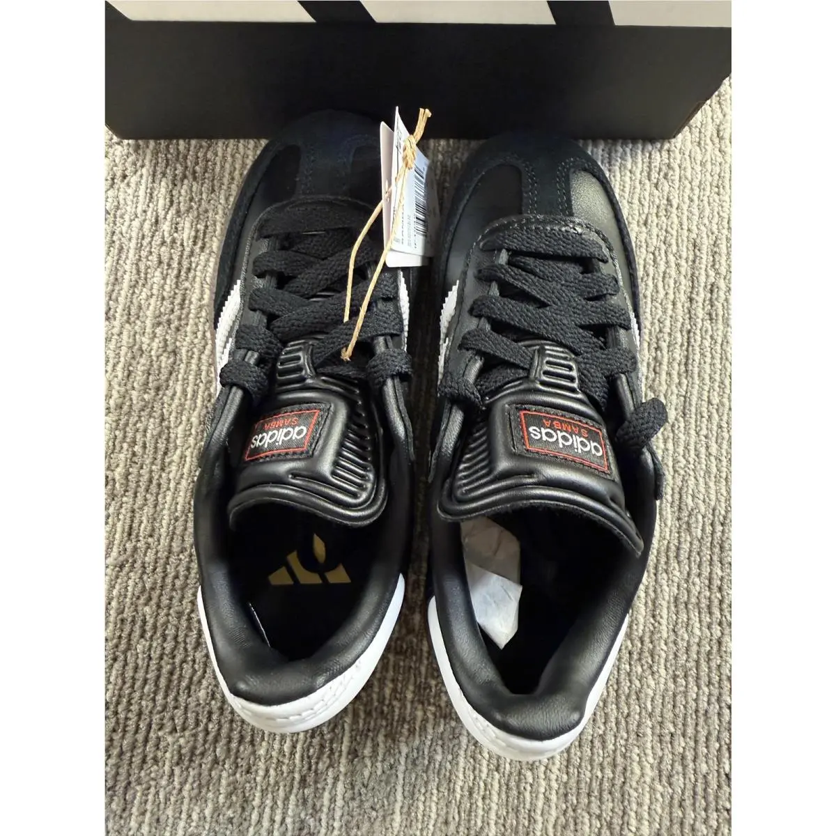 Adidas shoes - adidas Samba J - Samba - Black 4