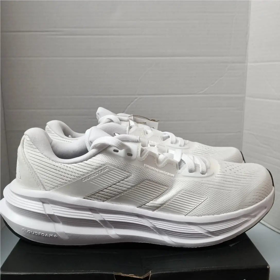 Adidas Questar 3 W Cloud White Core Black Running Shoes Women’s Size 9.5
