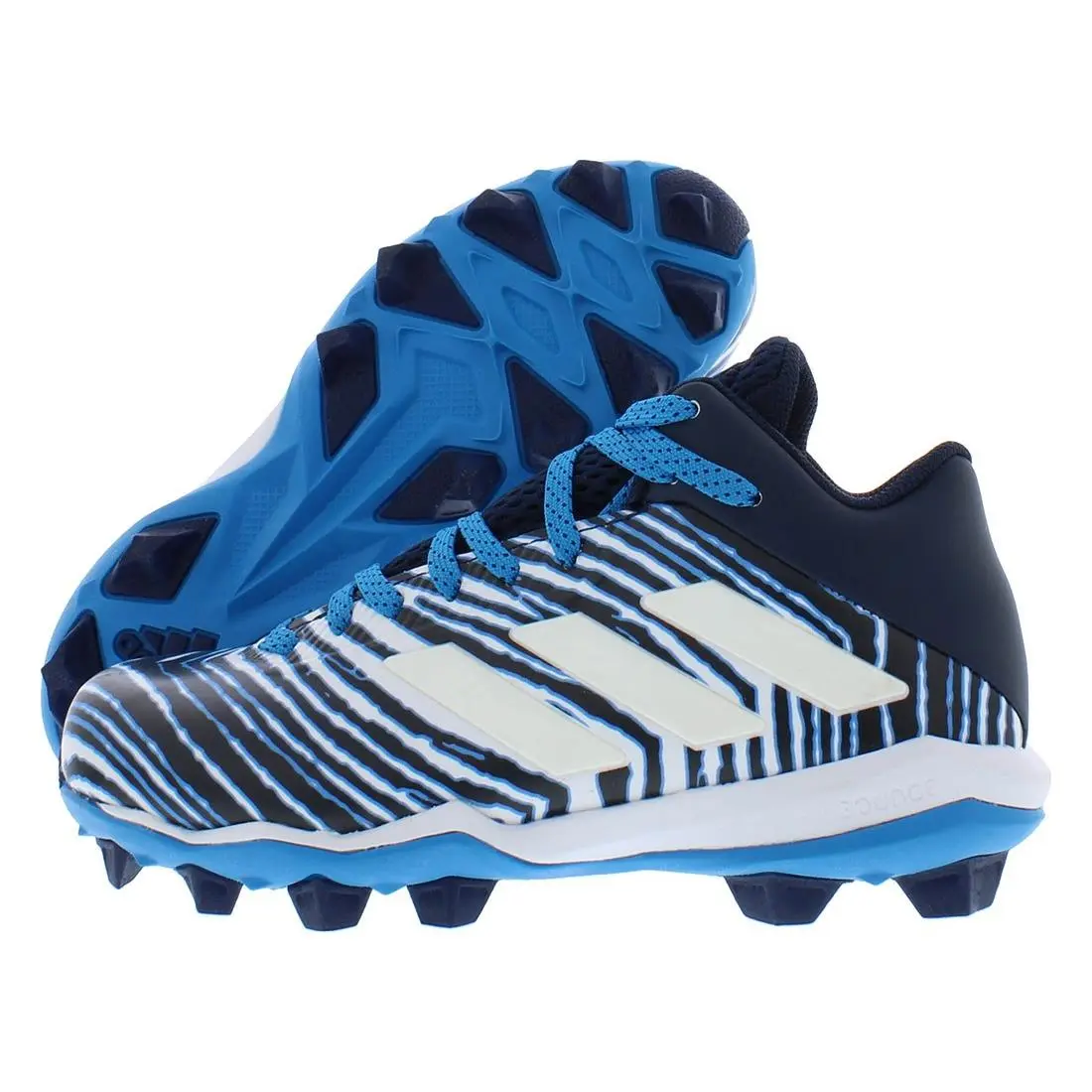 Adidas Freak Md J 20 Fb Boys Shoes Size 2.5 Color: Navy/white