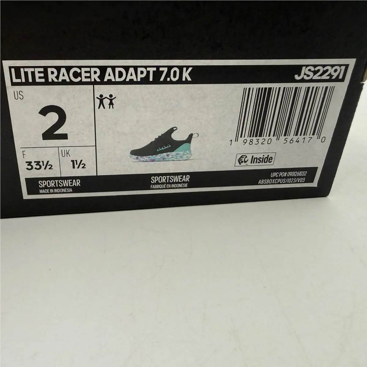 Adidas shoes - Lite Racer Adapt 7.0 K - Multicolor 0