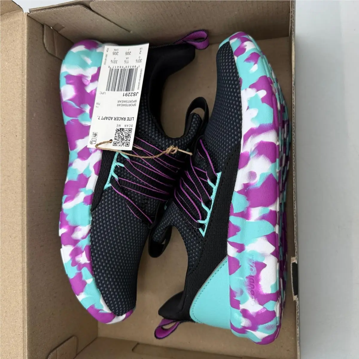 Adidas shoes - Lite Racer Adapt 7.0 K - Multicolor 5