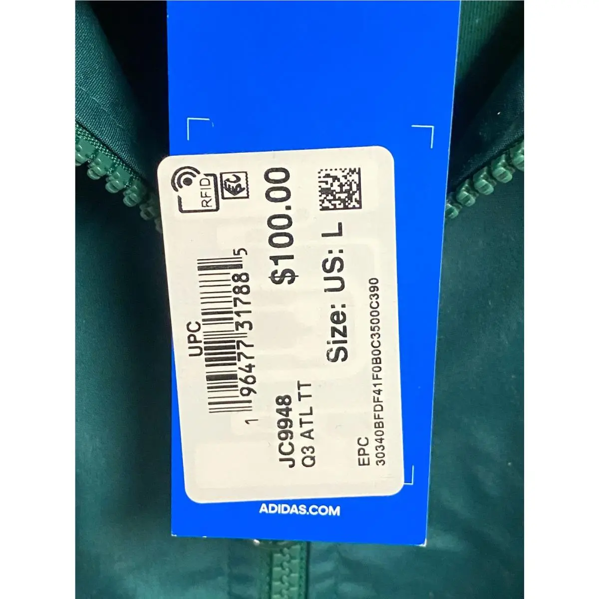 Adidas clothing - Unavailable - Unavailable - JC9948 - Green, Red, White (UPC: 196477317885) 10
