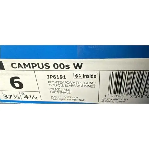 Adidas shoes - adidas Campus 00s - Campus - Teal/White (UPC: 0197620572410) 3