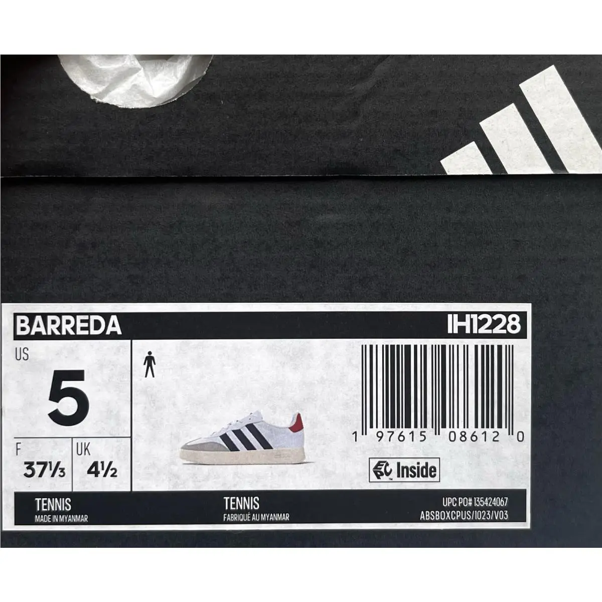 Adidas shoes - adidas Barreda - Barreda - IHI228 - White (UPC: 197615086120) 10