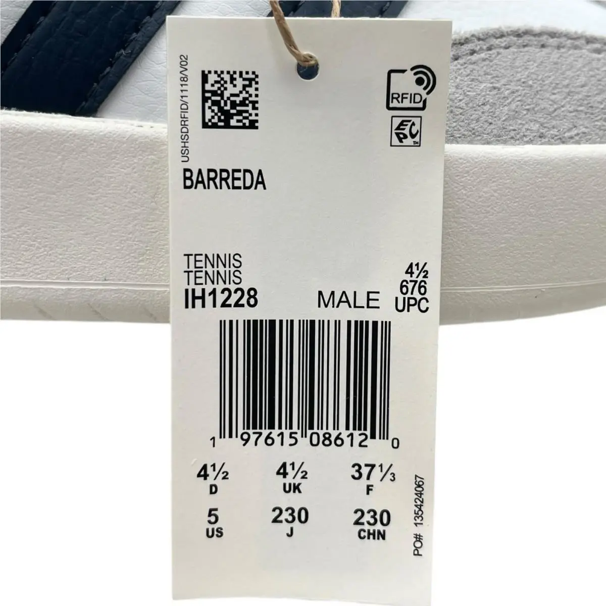 Adidas shoes - adidas Barreda - Barreda - IHI228 - White (UPC: 197615086120) 11
