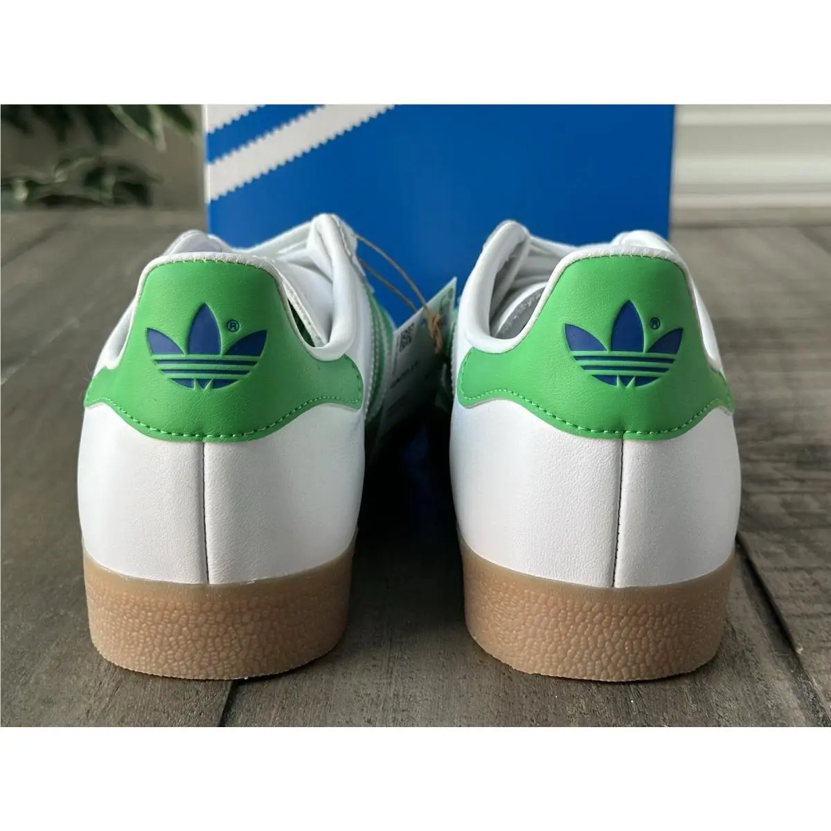 Adidas shoes - adidas Gazelle - Gazelle - IG6434 - Footwear White Semi Solar Slime Gum (UPC: 0196473632746) 9