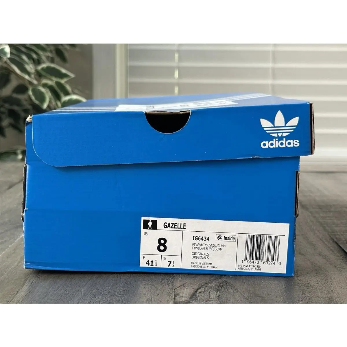 Adidas shoes - adidas Gazelle - Gazelle - IG6434 - Footwear White Semi Solar Slime Gum (UPC: 0196473632746) 16