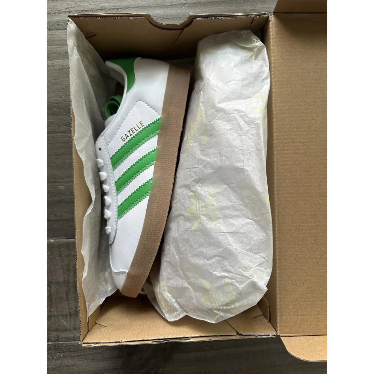 Adidas shoes - adidas Gazelle - Gazelle - IG6434 - Footwear White Semi Solar Slime Gum (UPC: 0196473632746) 1