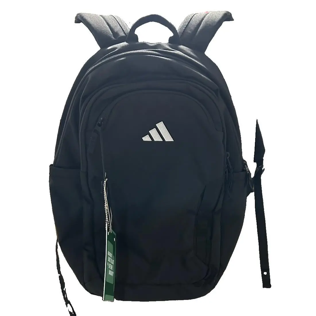 Adidas Amplifier Black Backpack KL2307 Media Pocket Padded Shoulder Straps