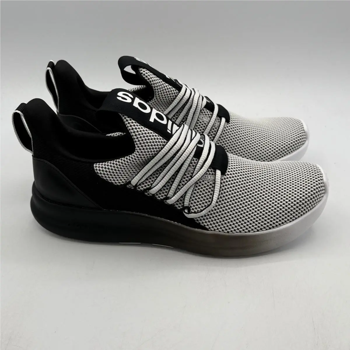 Adidas Lite Racer Adapt 7.0 Shoes Men Size 8 White Black Running IE6330