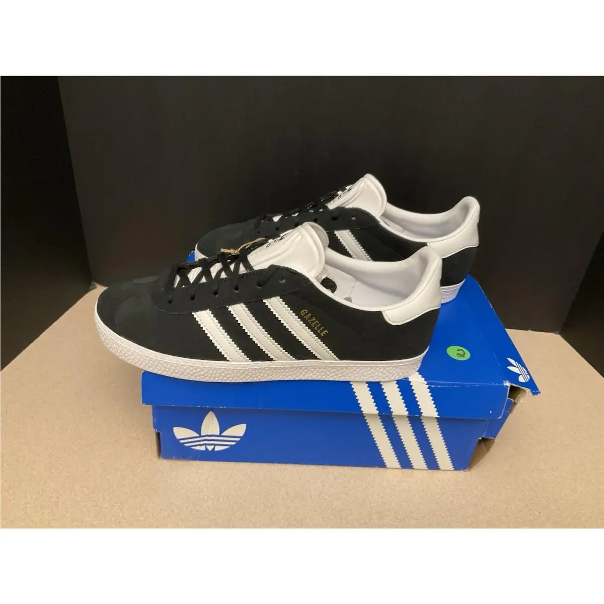 Adidas shoes - adidas Gazelle - Gazelle - Black/White 3