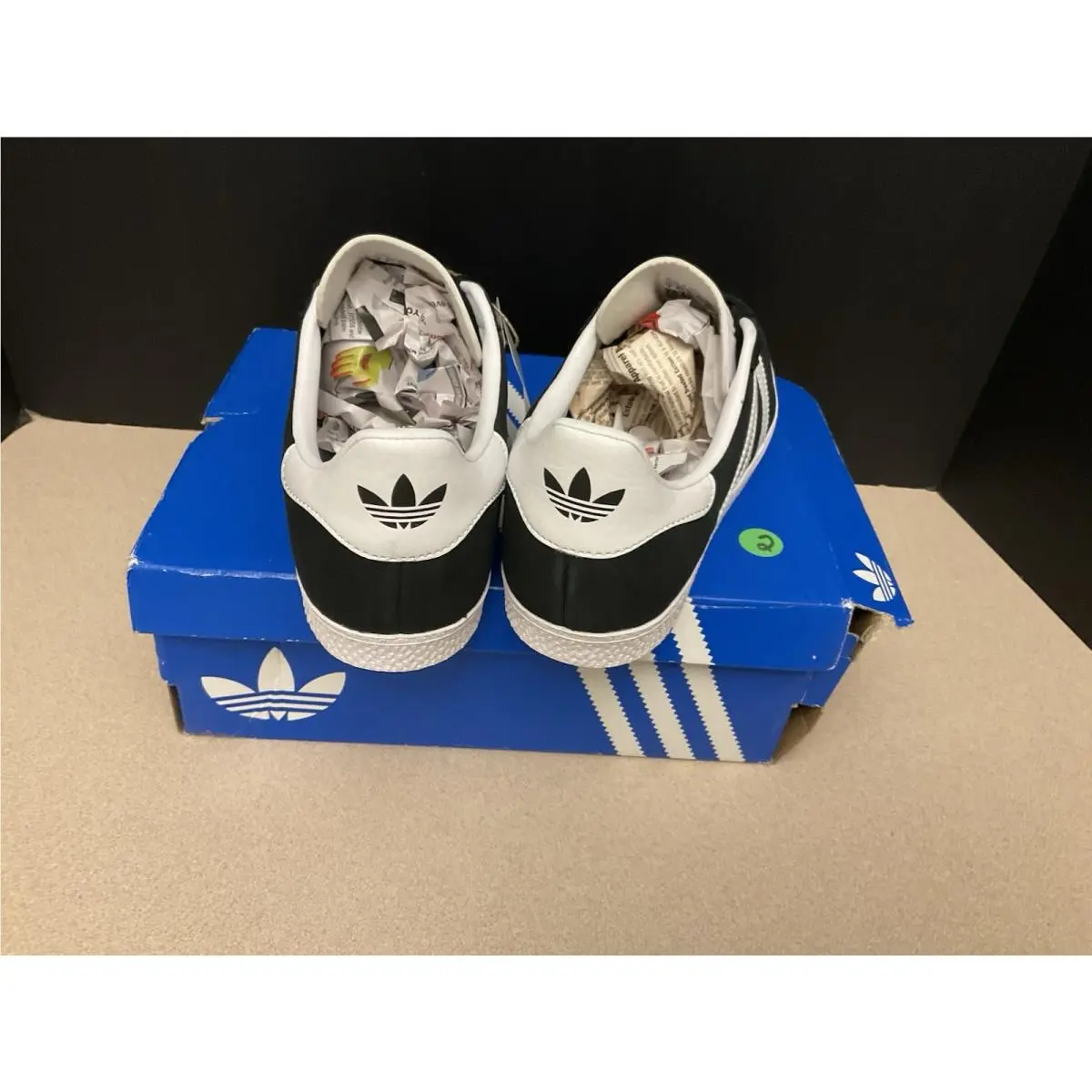 Adidas shoes - adidas Gazelle - Gazelle - Black/White 4