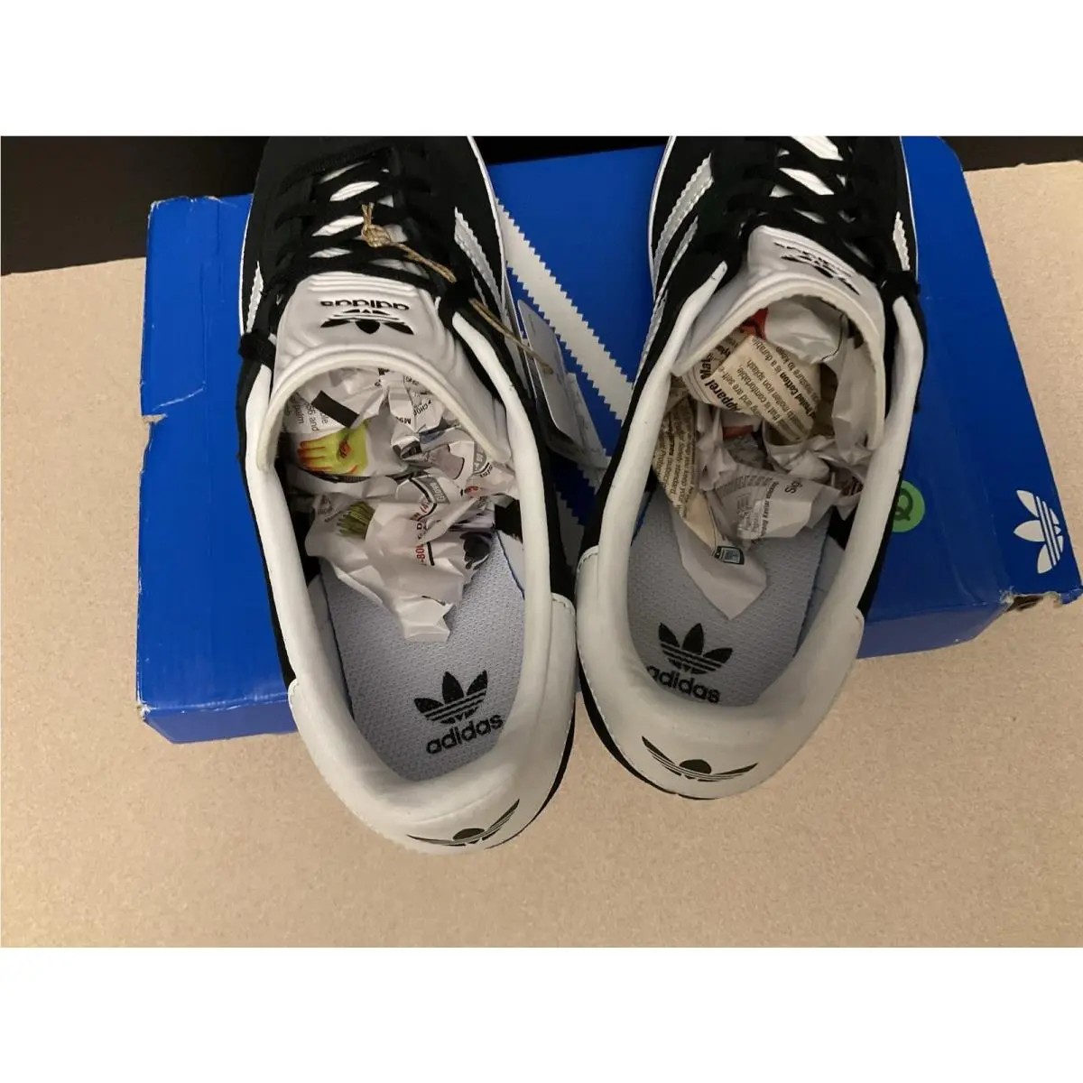 Adidas shoes - adidas Gazelle - Gazelle - Black/White 5