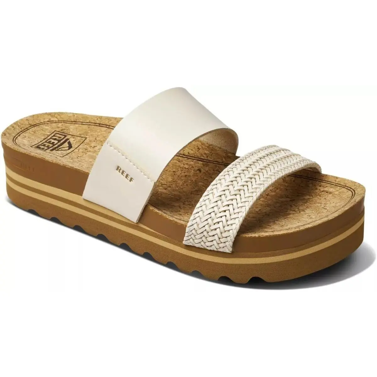 Reef Women`s Cushion Vista Hi Comfortable Regular Sandal - Vintage Size Options - Vintage
