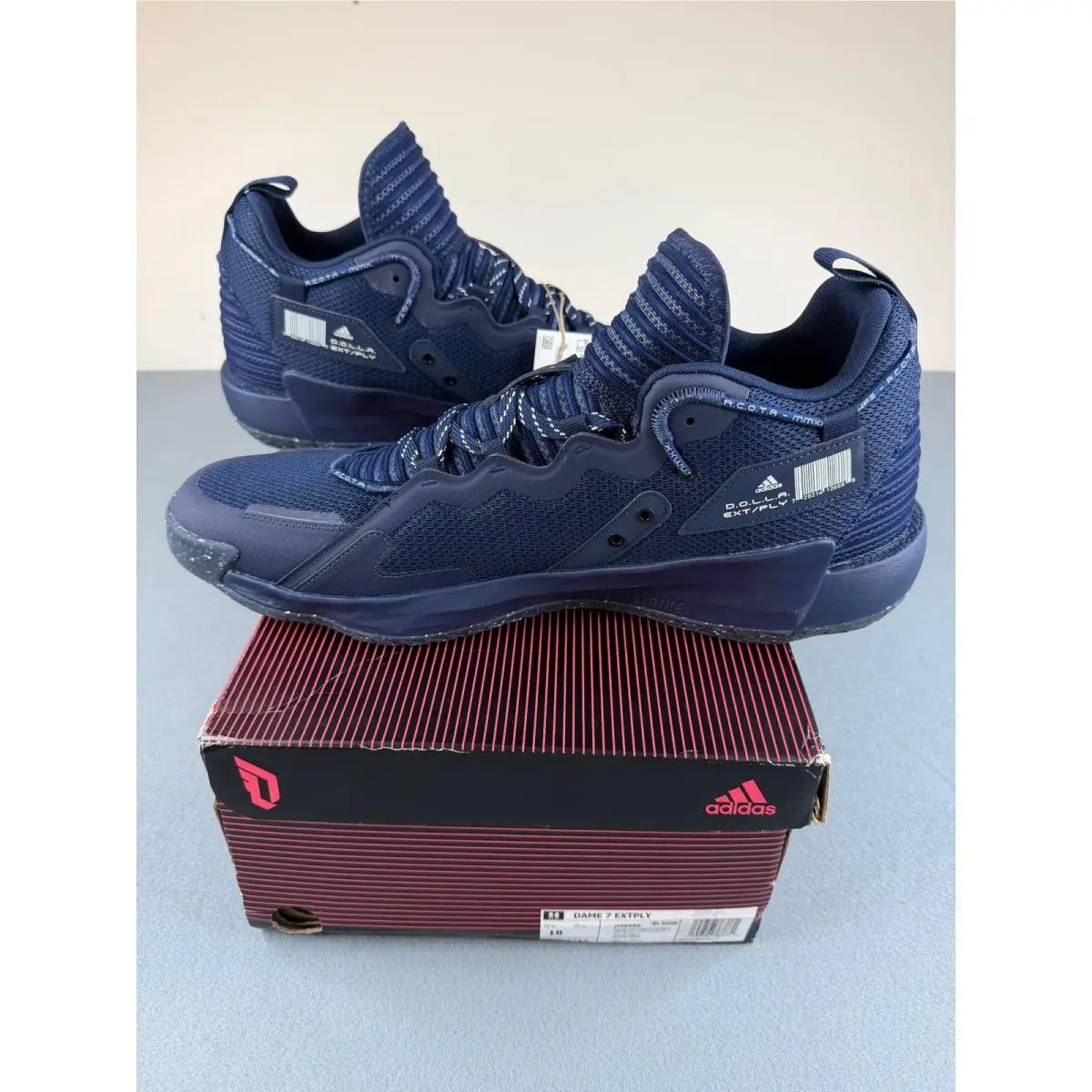 Adidas shoes - adidas Dame 7 Extply - Dame Extply - Blue 0