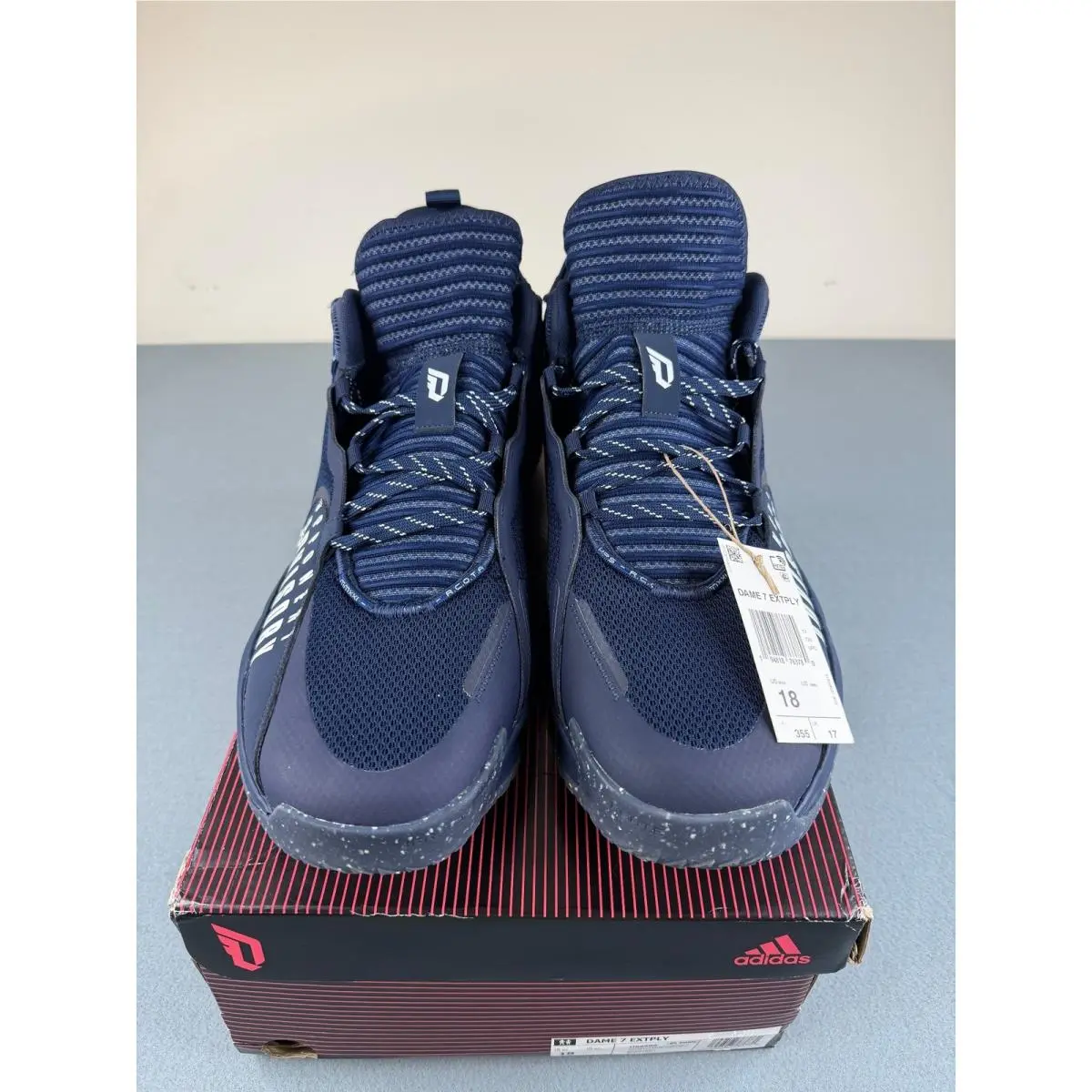 Adidas shoes - adidas Dame 7 Extply - Dame Extply - Blue 2