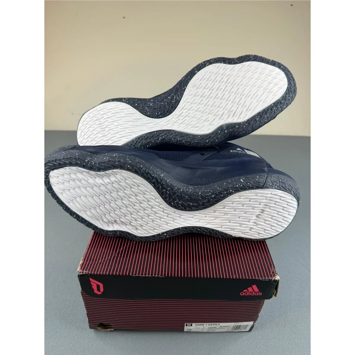 Adidas shoes - adidas Dame 7 Extply - Dame Extply - Blue 1