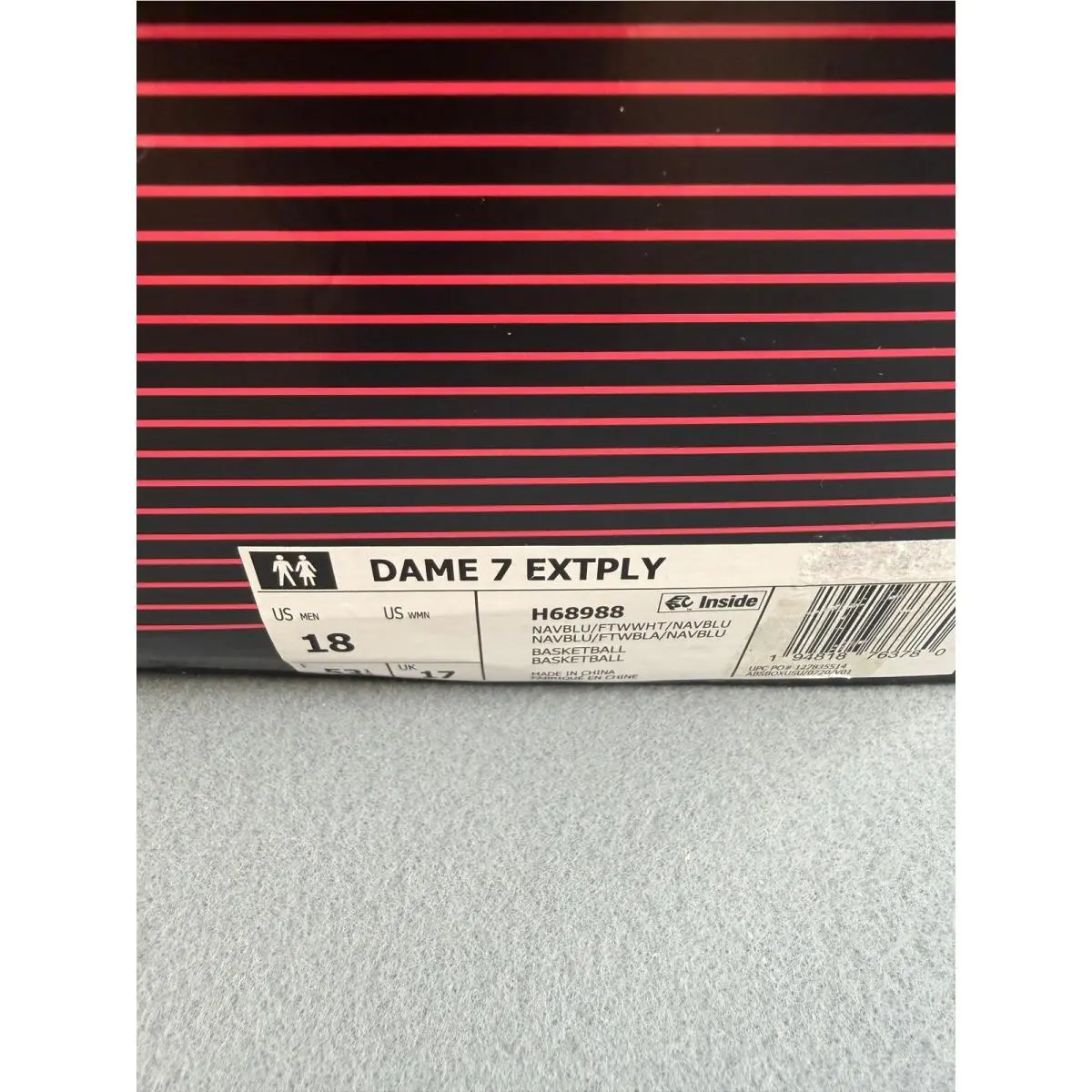 Adidas shoes - adidas Dame 7 Extply - Dame Extply - Blue 3