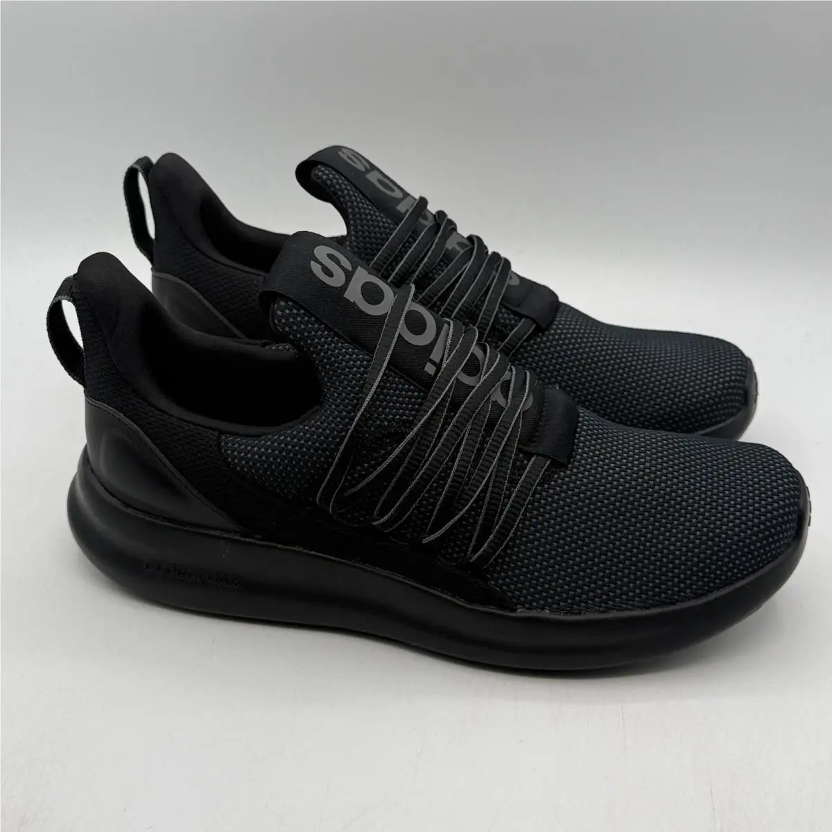 Adidas Lite Racer Adapt 7.0 Shoes Mens Size 9 Black Carbon Running IE6327