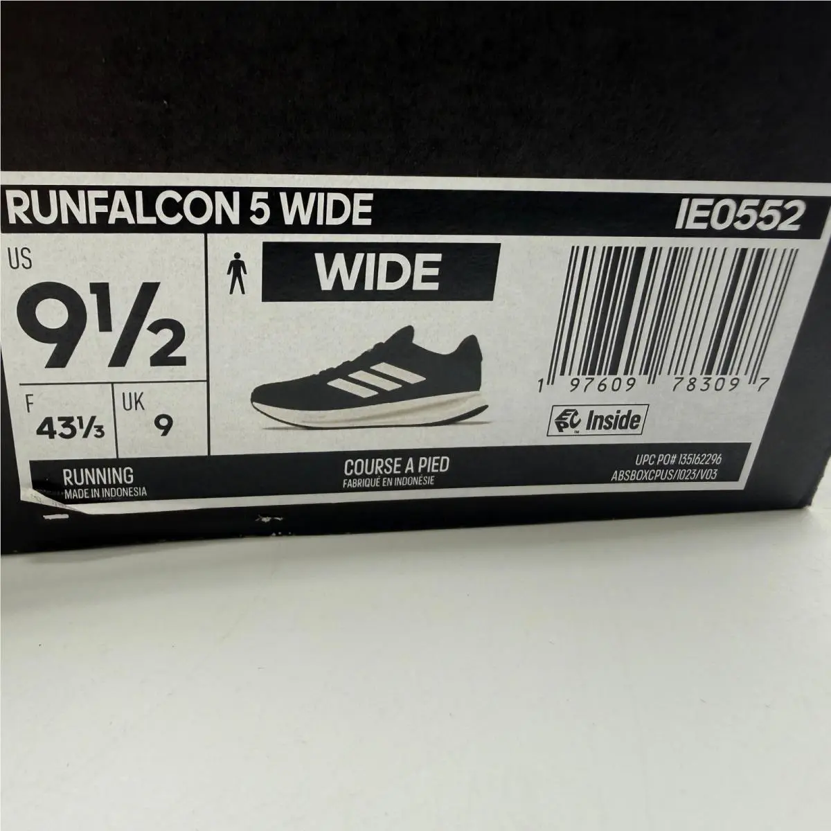 Adidas shoes - Runfalcon 5 Wide - Runfalcon Wide - Black 0