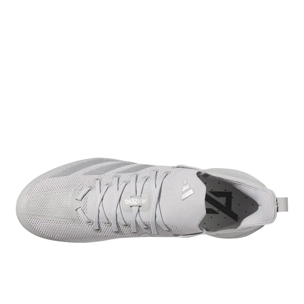 Adidas shoes - adidas Adizero Electric+ American Football Cleats - IE3286 - Silver (UPC: 196472312809) 2