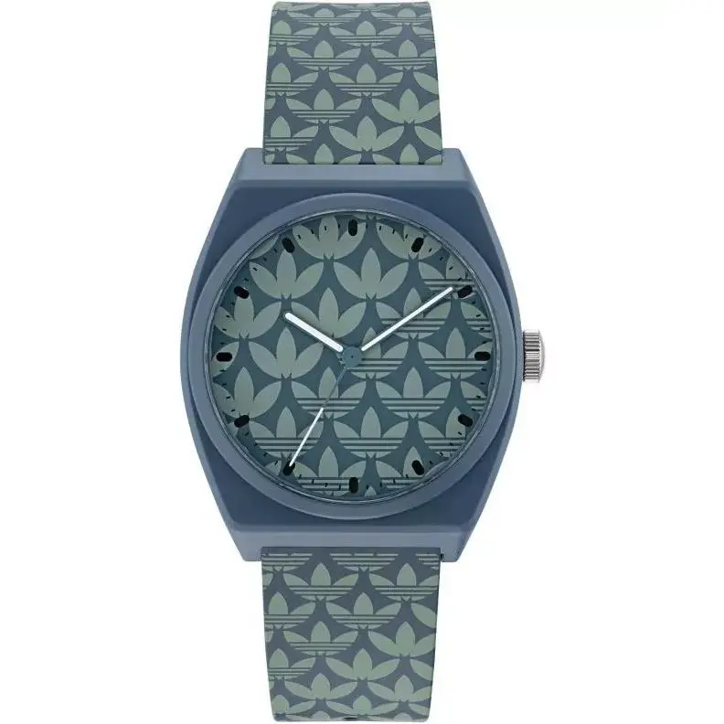 Adidas Unisex Originals Project Two Grfx Quartz Watch - AOST23053 - Dial: Blue, Band: Blue, Bezel: Blue