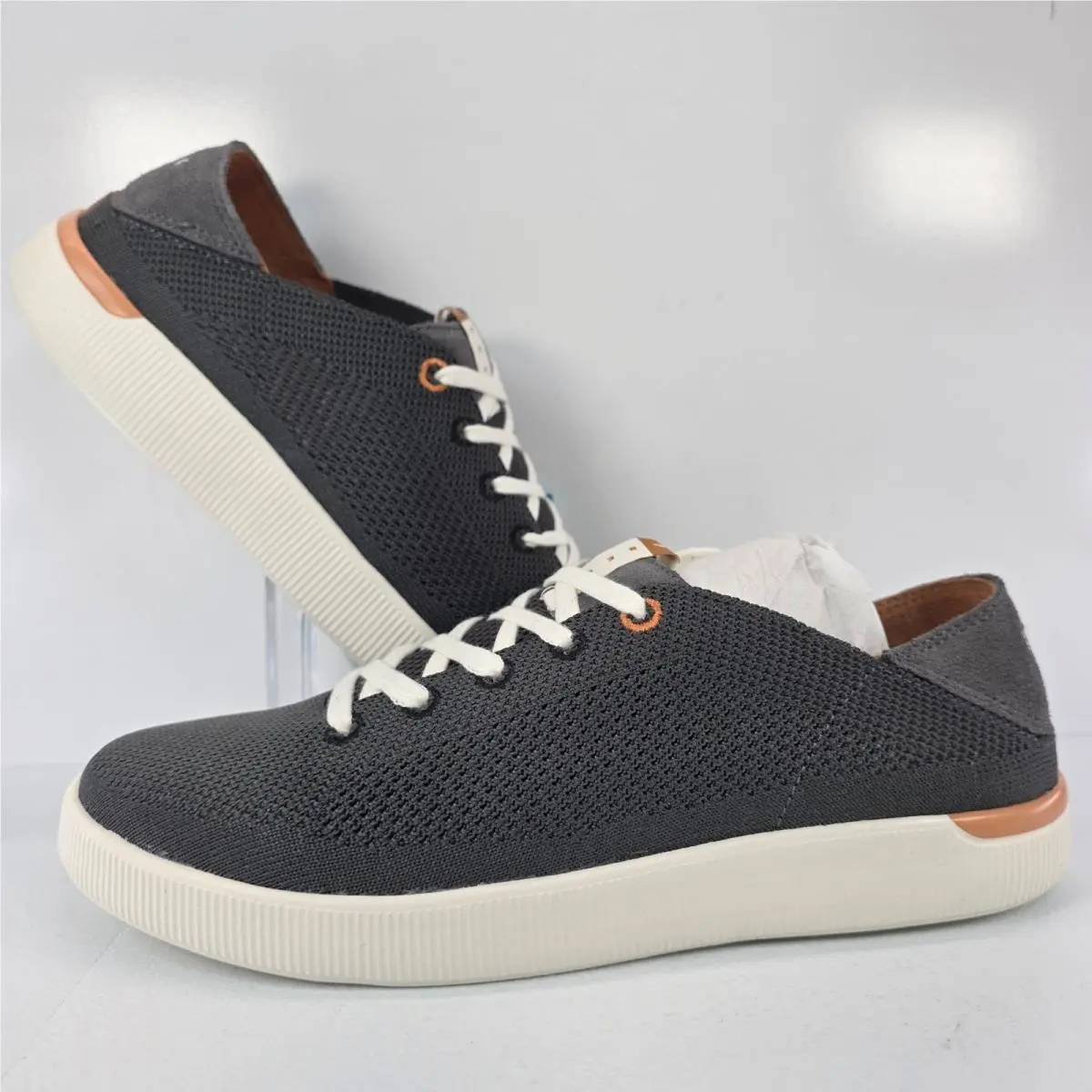 Reef Neptune Womens 9.5 Charcoal Knit Sneakers Crushable Heel Shoes CJ5992