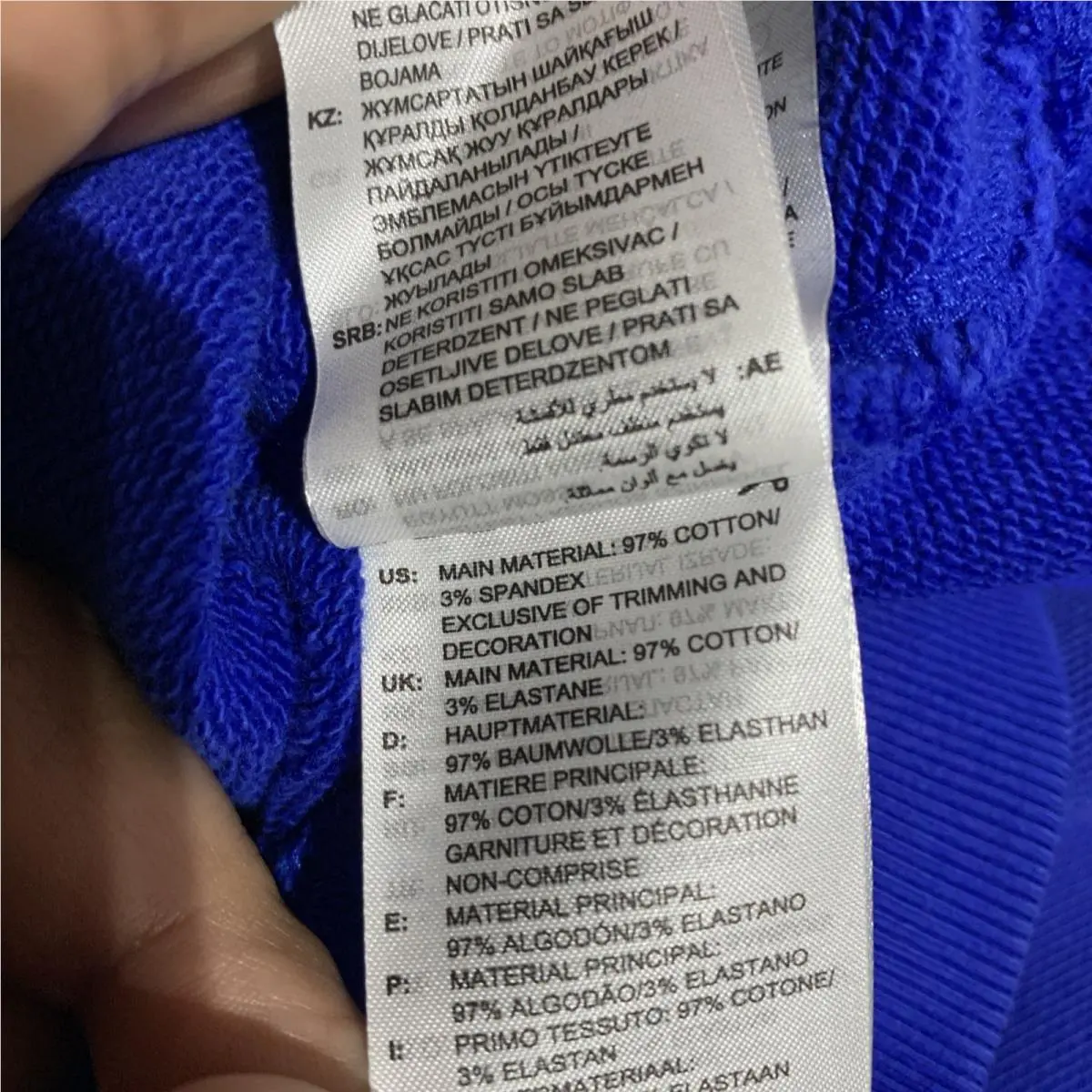 Adidas clothing - Blue 6