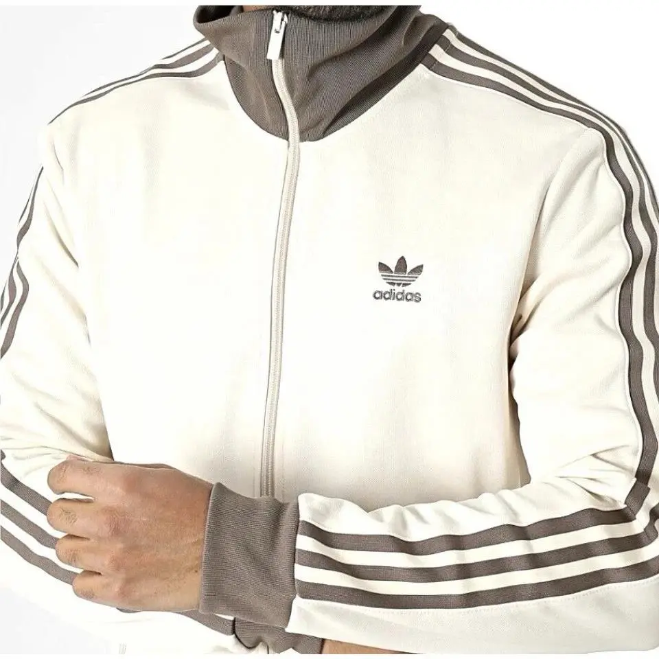 Adidas Originals Beckenbauer Track Jacket Mens 2XL Wonder White JP2522
