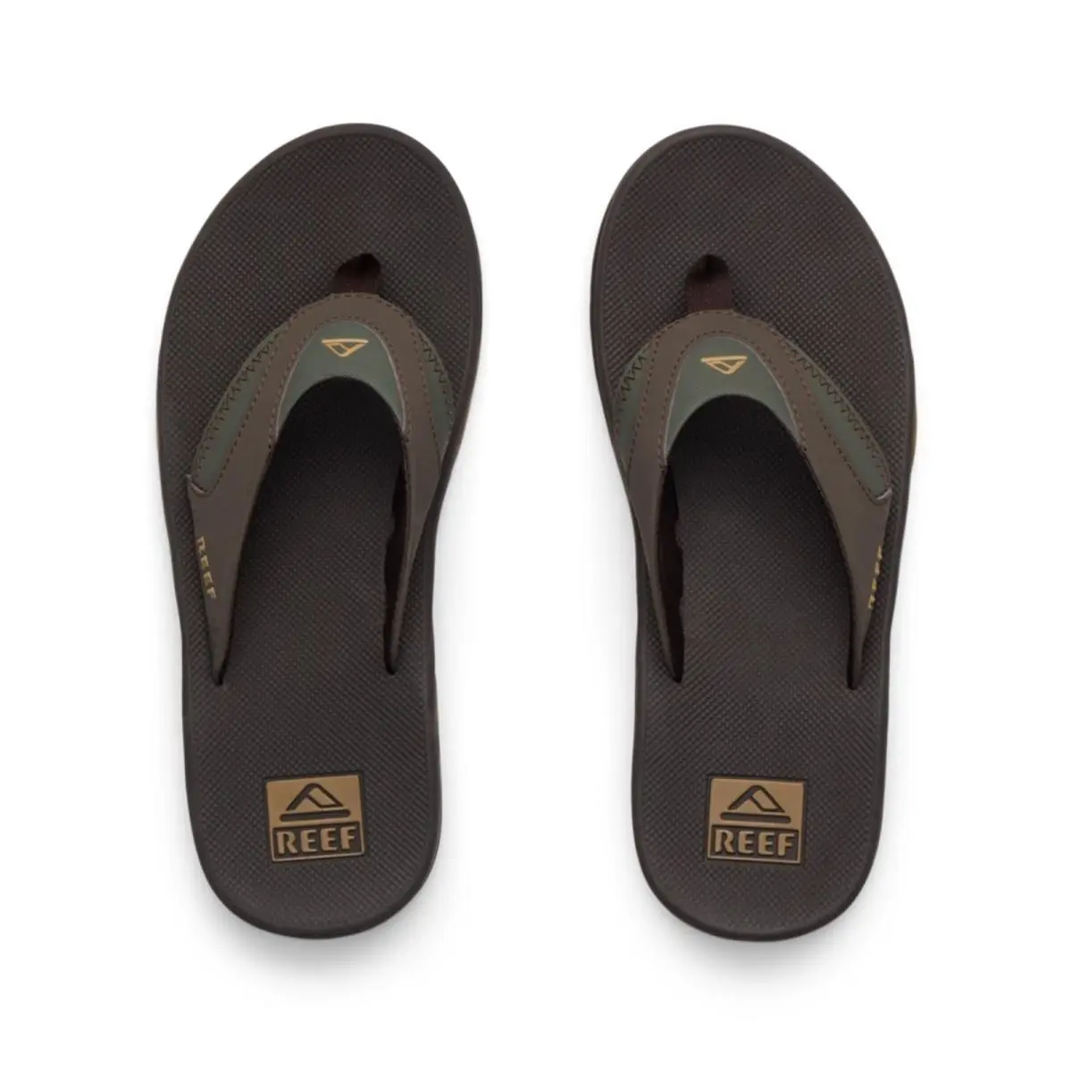 Copied -  Fanning Men’s Sandals – Brown/gum – Size 8 by Reef