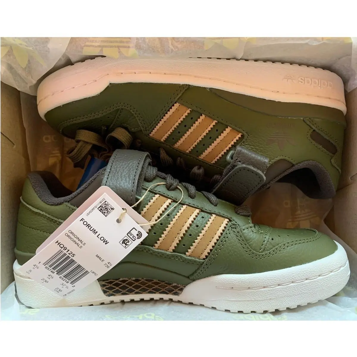 Adidas shoes - adidas Forum Low - Forum Low - HQ9125 - Green (UPC: 0195748652182) 6