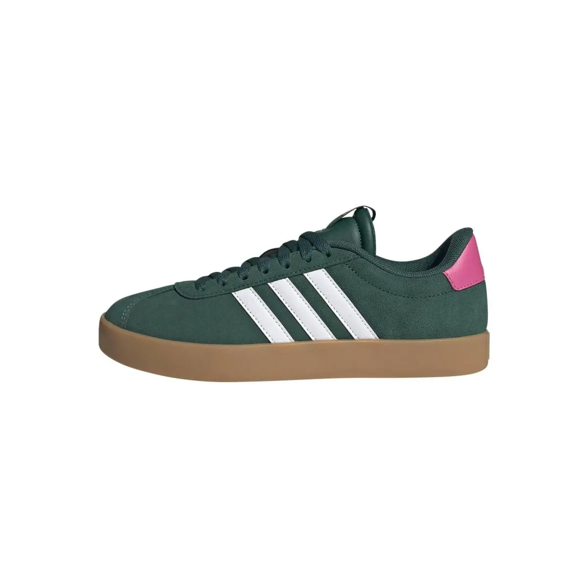 Adidas Womens VL Court 3.0 Sportswear Collegiate Green/white/pulse Magenta 9