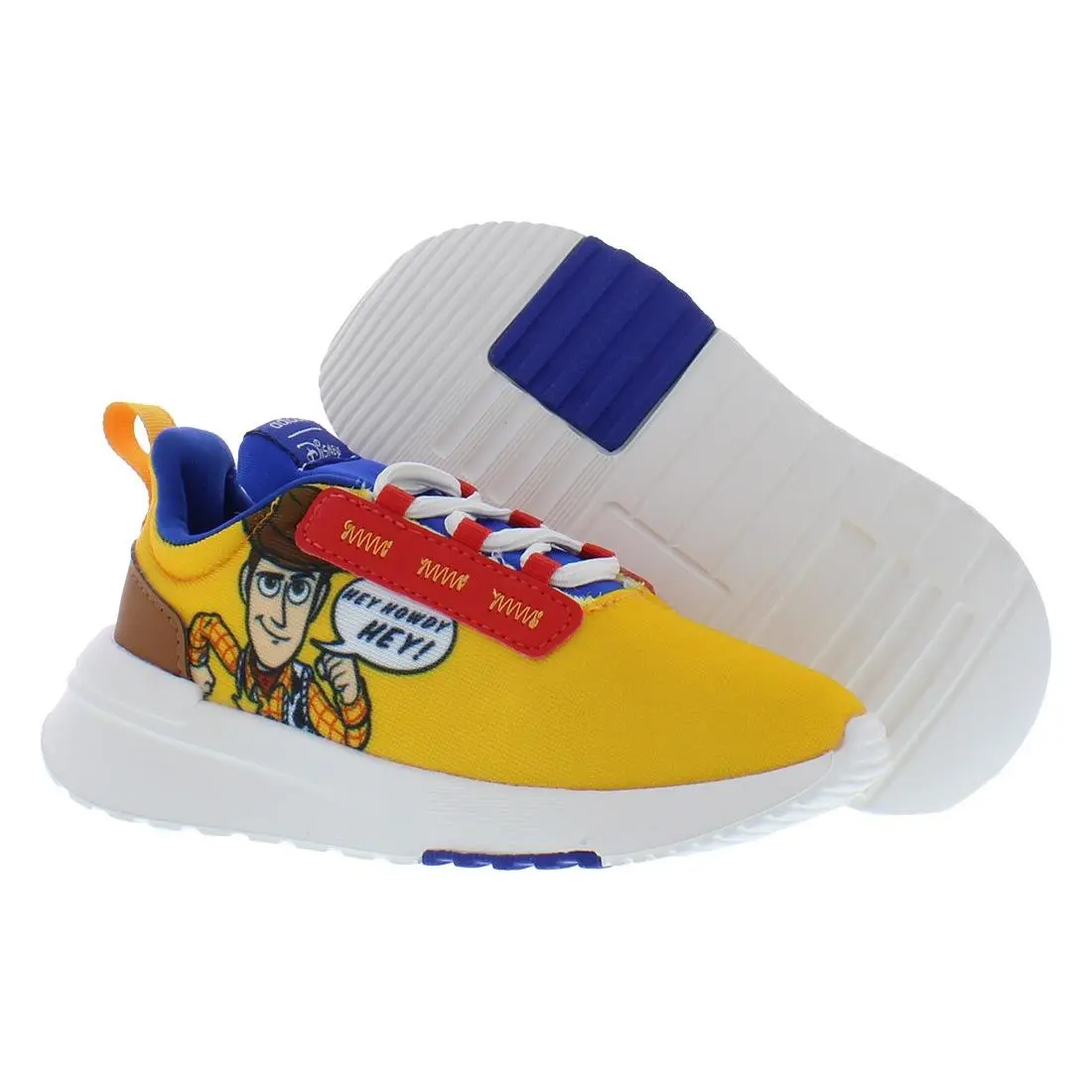 Adidas Racer TR21 Infant/toddler Shoes Size 7 Color: Yellow/blue/white