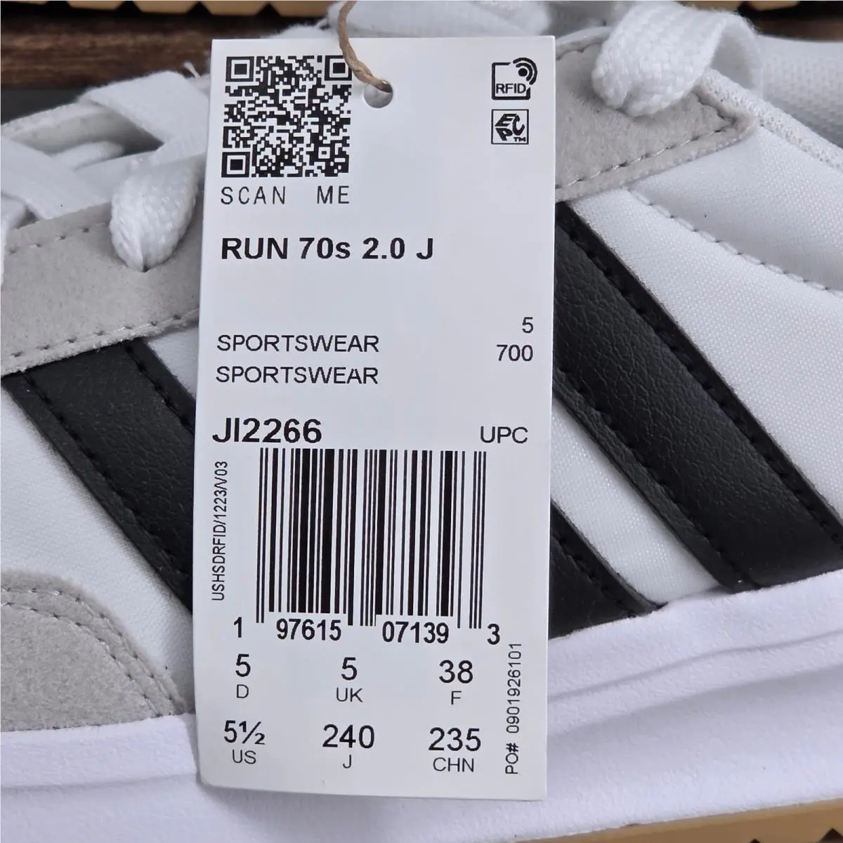 Adidas shoes - Run 70s 2.0 J - Run - White 0