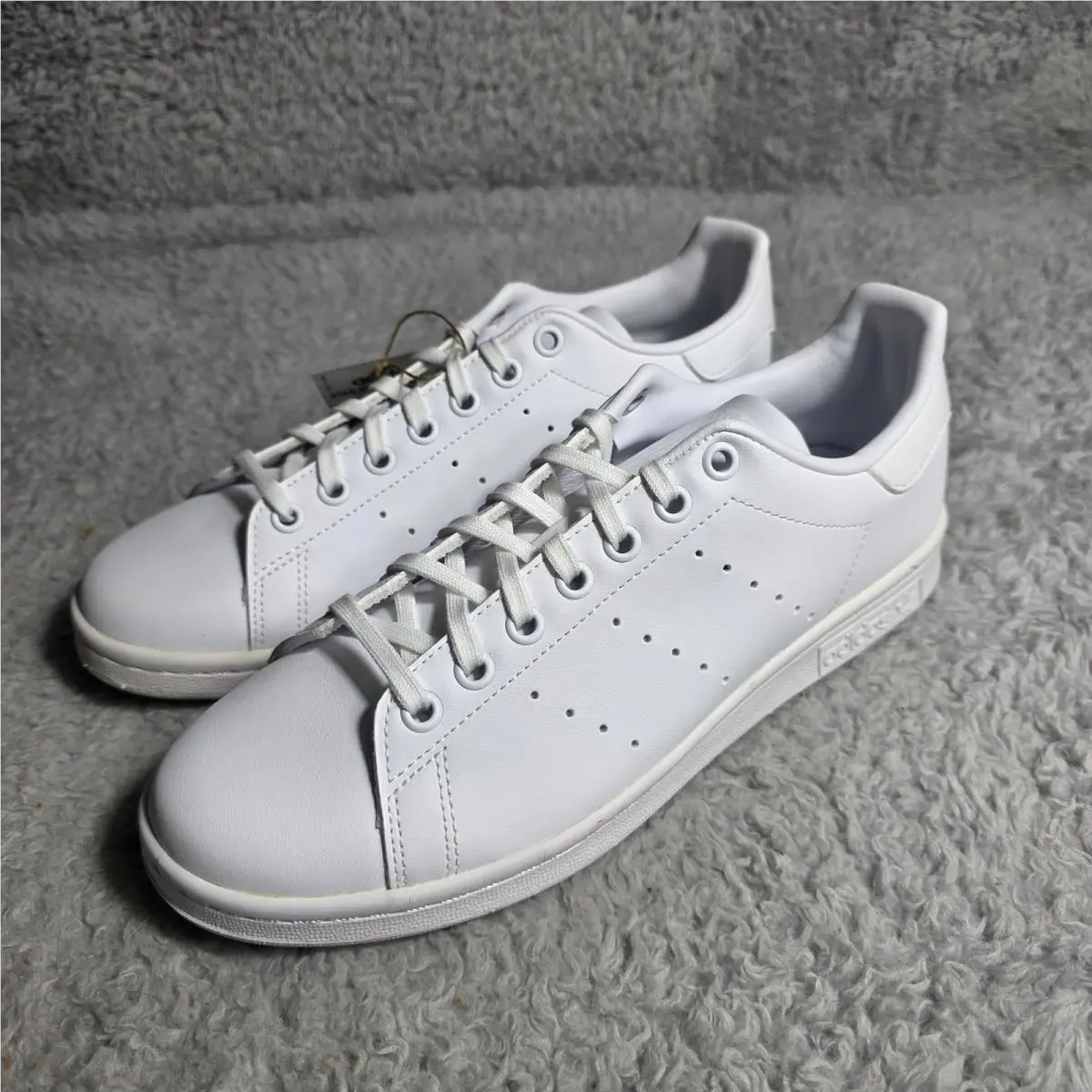 Adidas Stan Smith White Leather Low Top Sneakers EU 40 Mens 7 Wms 9